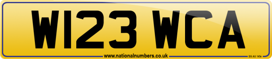 W123 WCA