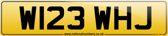 W123 WHJ