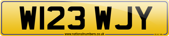 W123 WJY