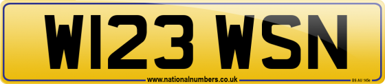 W123 WSN