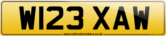 W123 XAW