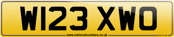 W123 XWO