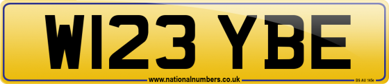 W123 YBE