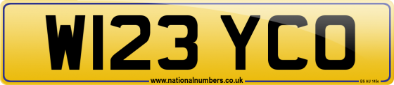 W123 YCO