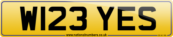 W123 YES