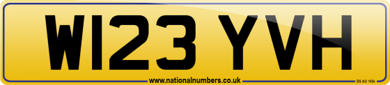 W123 YVH