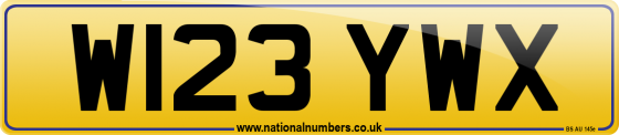 W123 YWX