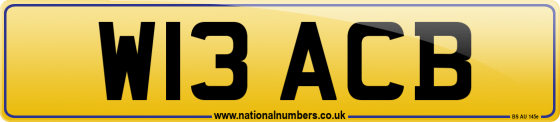 W13 ACB