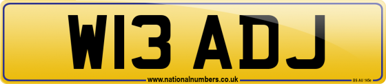 W13 ADJ
