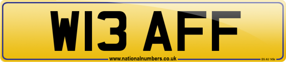 W13 AFF