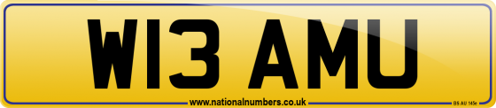 W13 AMU