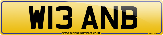 W13 ANB