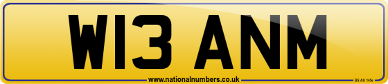 W13 ANM