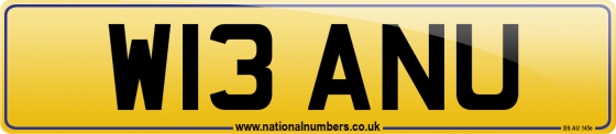 W13 ANU