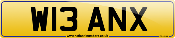 W13 ANX