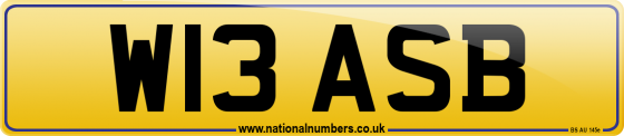 W13 ASB