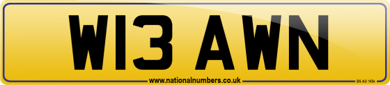 W13 AWN