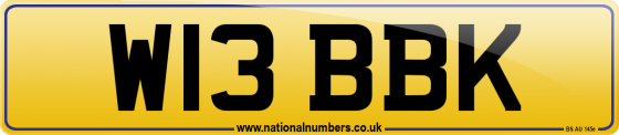 W13 BBK