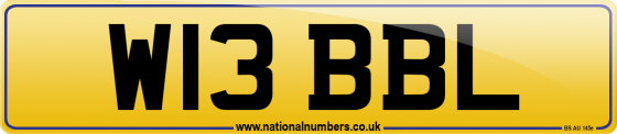 W13 BBL