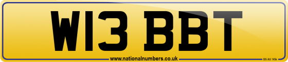 W13 BBT
