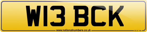 W13 BCK