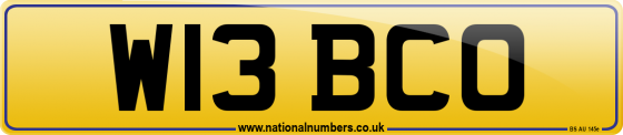 W13 BCO