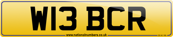 W13 BCR