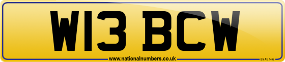 W13 BCW