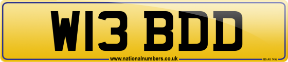 W13 BDD