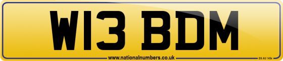 W13 BDM