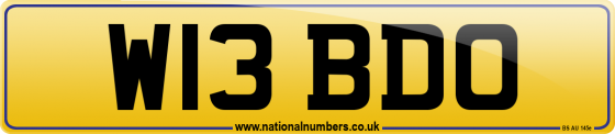 W13 BDO