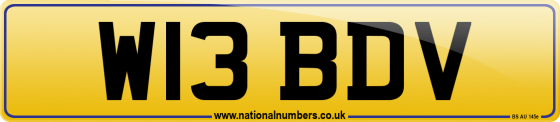 W13 BDV