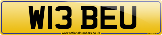 W13 BEU