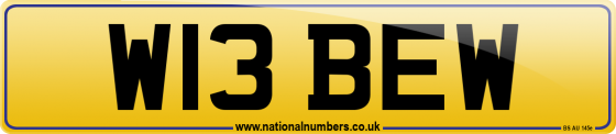 W13 BEW