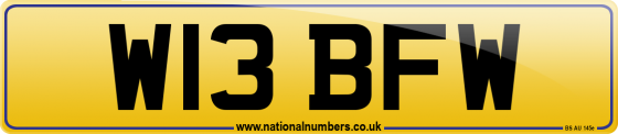 W13 BFW