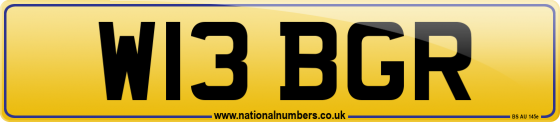 W13 BGR