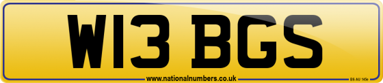 W13 BGS