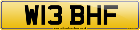 W13 BHF