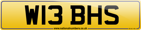 W13 BHS