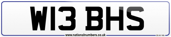 W13 BHS