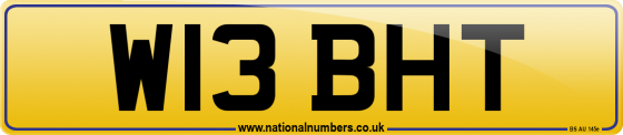 W13 BHT