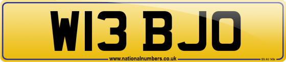 W13 BJO