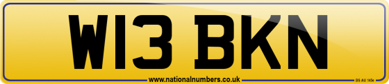 W13 BKN