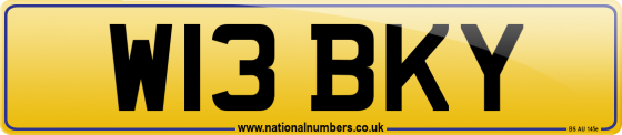 W13 BKY