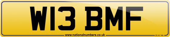 W13 BMF