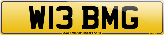 W13 BMG
