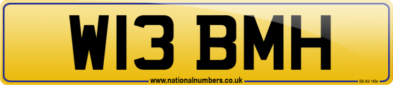 W13 BMH