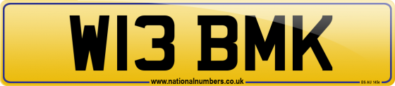 W13 BMK