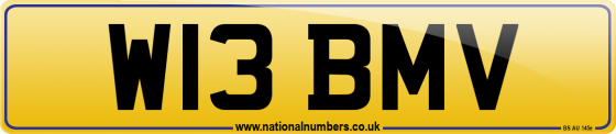 W13 BMV