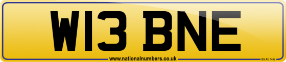 W13 BNE